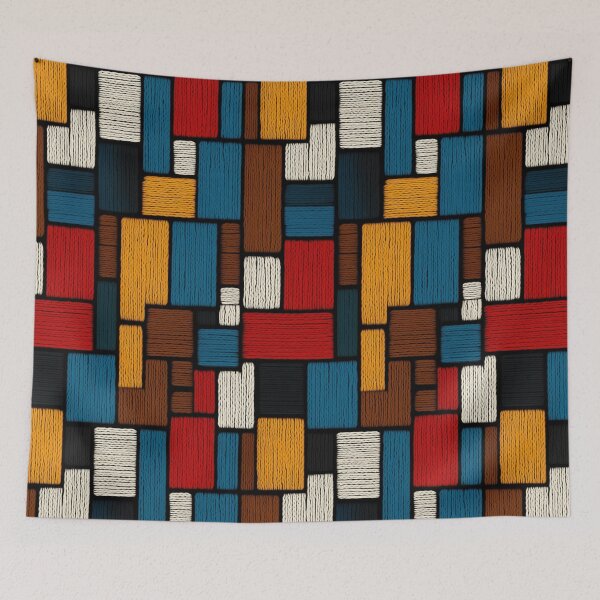 Item preview, Vibrant braided motifs with striking contrasts designed and sold by Piotrek0001.