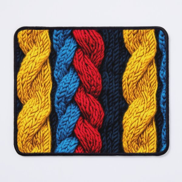 Item preview, Unique patchwork arrangements with bold color schemes designed and sold by Piotrek0001.