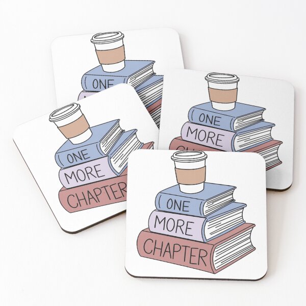 Item preview, Coffee One More Chapter Sticker designed and sold by TulipaGraphics.