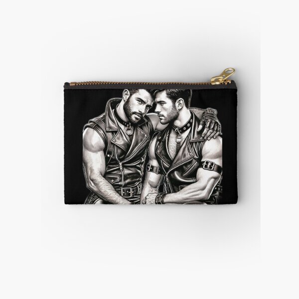 Item preview, Gay Leather Daddies German Leder Bikers Touch Pride Graphic Design designed and sold by ItsAKinkThing.