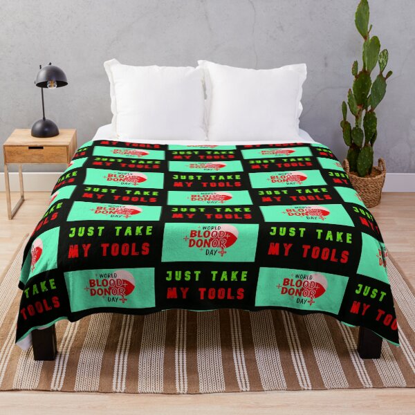 Item preview, World Blood Donor Day - Just Take My Tools designed and sold by AlienAlmanac.