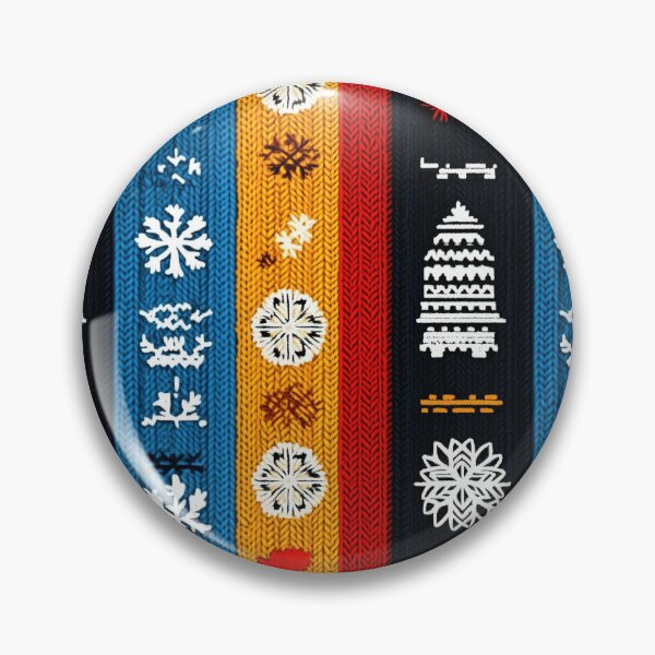 Item preview, Bold patchwork graphics with intricate braided details designed and sold by Piotrek0001.
