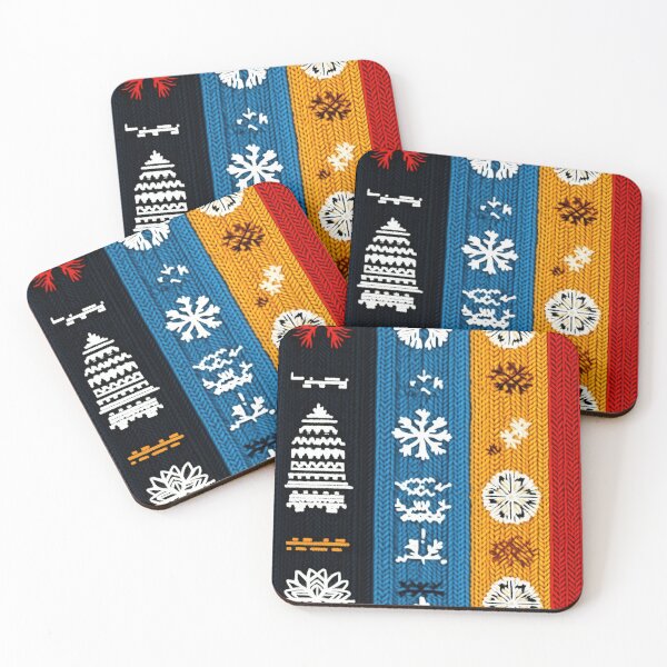 Item preview, Bold patchwork graphics with intricate braided details designed and sold by Piotrek0001.