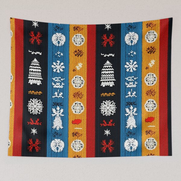 Item preview, Bold patchwork graphics with intricate braided details designed and sold by Piotrek0001.