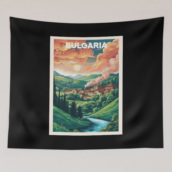 Item preview, Bulgaria, Travel Art designed and sold by PinkandP.