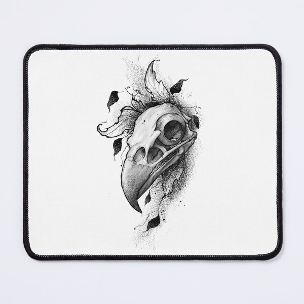 Item preview, Bird Skull Graphic Draw Gifts For Tattoolovers designed and sold by stell rocket by frida najska.