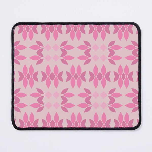 Item preview, Pink Floral Geometric Pattern: Petals and Diamonds 8 designed and sold by AneissPiaf.