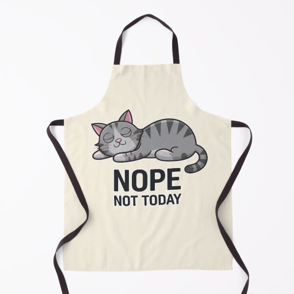 Item preview, Nope Not Today Lazy Cat Design designed and sold by Dream-Fab.