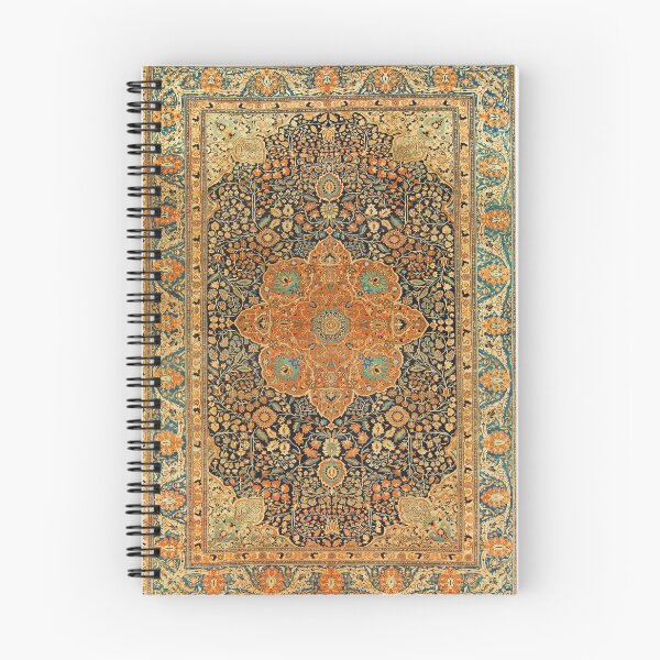Item preview, Antique Mohtashem Kashan Persian Rug Print designed and sold by Vicky Brago-Mitchell®.