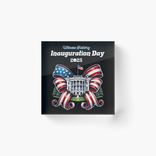 Item preview, Inauguration Day 2025, bow, coquette, american flag, new president designed and sold by EwaVerse.