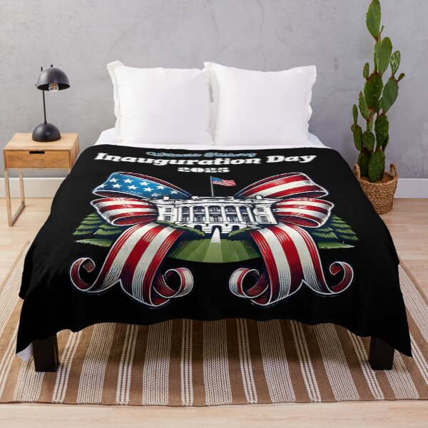 Item preview, Inauguration Day 2025, bow, coquette, american flag, new president designed and sold by EwaVerse.