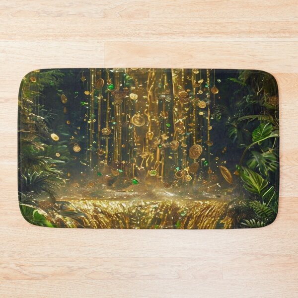 Item preview, Amazing Golden Waterfall designed and sold by M-Y-A-R-T-.