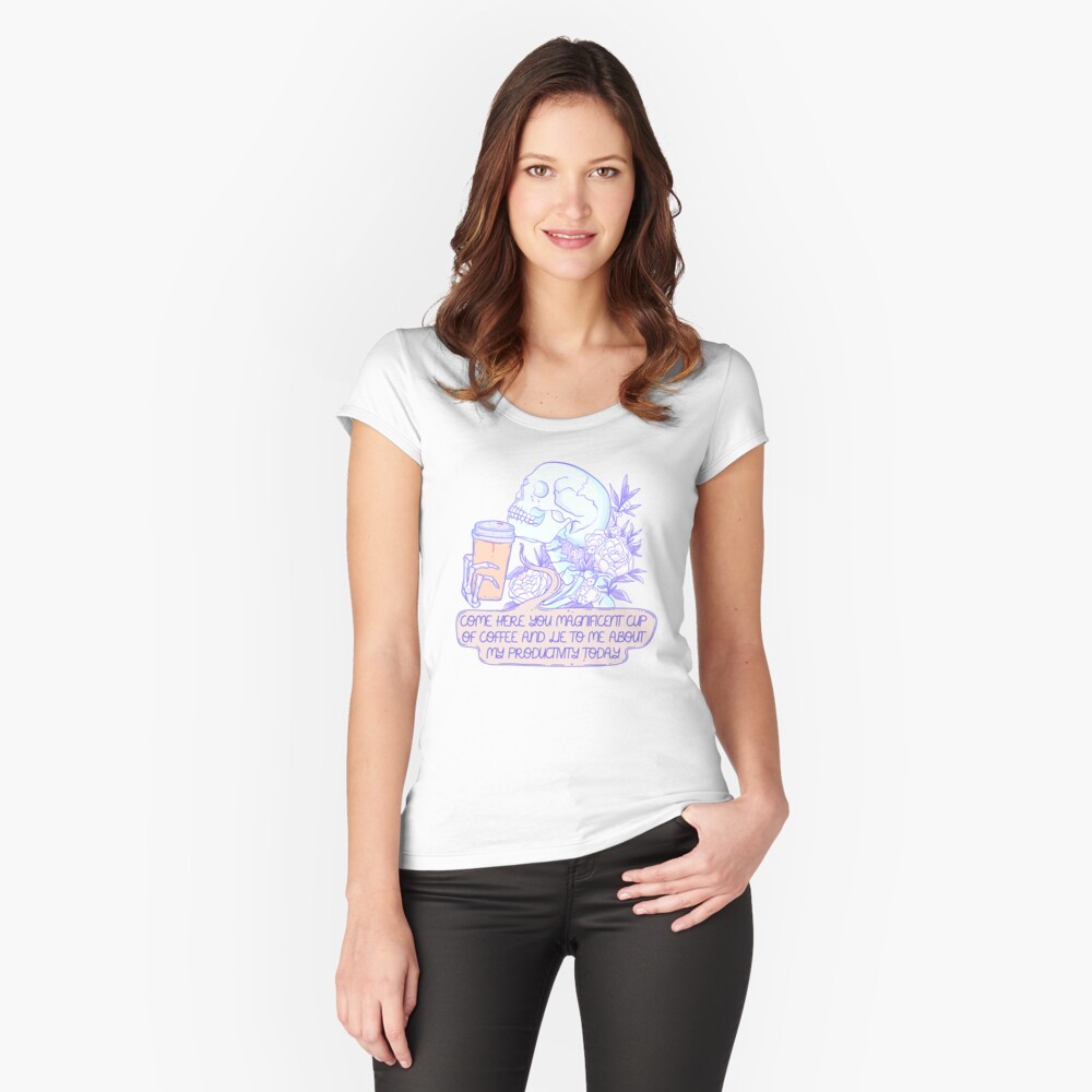 Item preview, Fitted Scoop T-Shirt designed and sold by jess1586.