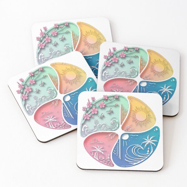 Item preview, Harmony of Nature’s Four Elements designed and sold by ZetaDream.