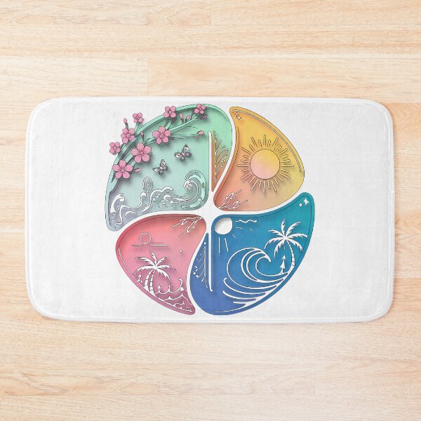 Item preview, Harmony of Nature’s Four Elements designed and sold by ZetaDream.