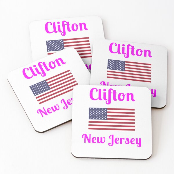 Item preview, Clifton New Jersey - Stylish Prints, designed and sold by Fleetwood1994.