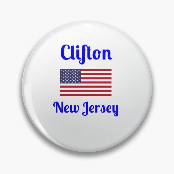 Item preview, Clifton New Jersey - Stylish Prints, designed and sold by Fleetwood1994.