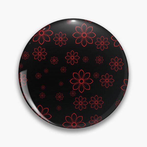 Item preview, Bold Red Floral Doodles Seamless Pattern designed and sold by Simplystik.