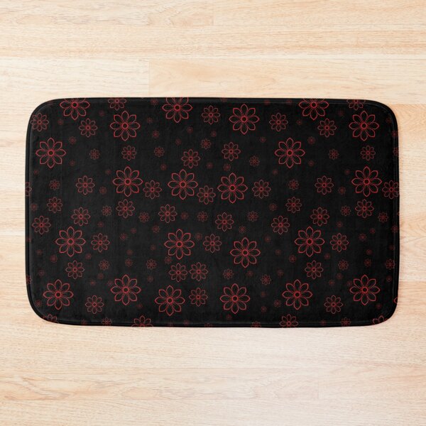 Item preview, Bold Red Floral Doodles Seamless Pattern designed and sold by Simplystik.