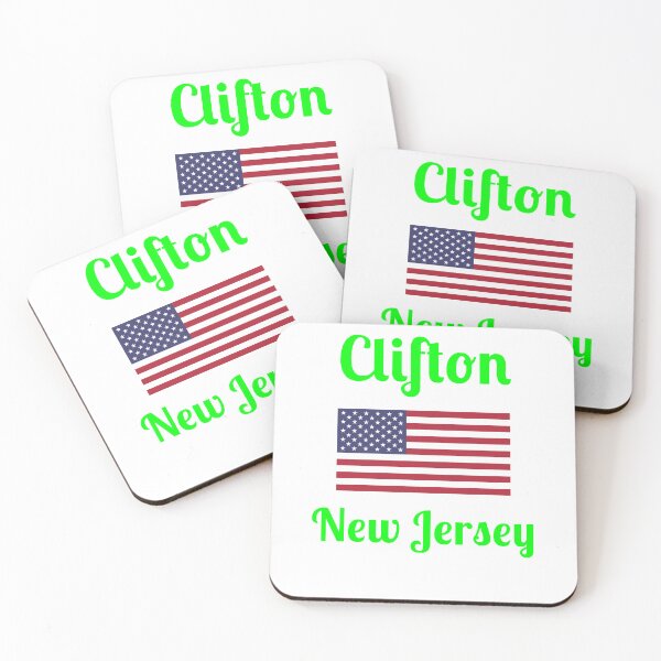 Item preview, Clifton New Jersey - Stylish Prints, designed and sold by Fleetwood1994.