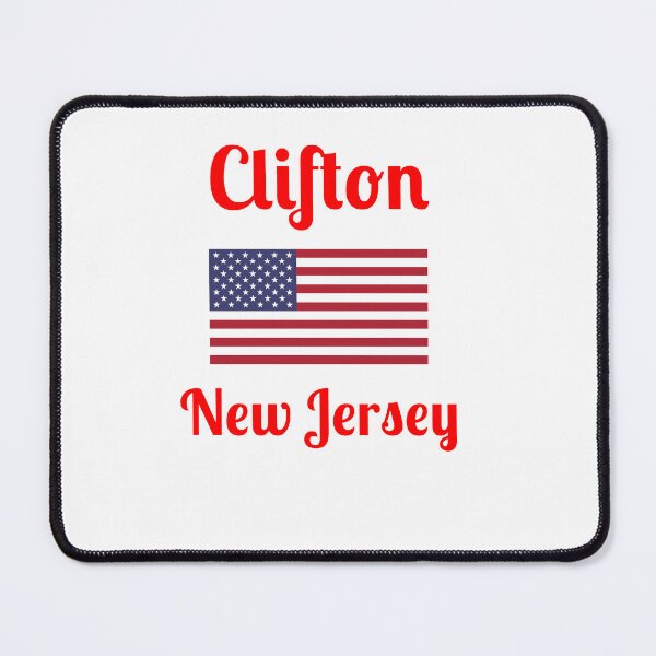 Item preview, Clifton New Jersey - Stylish Prints, designed and sold by Fleetwood1994.