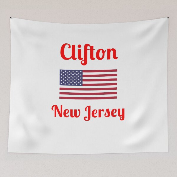 Item preview, Clifton New Jersey - Stylish Prints, designed and sold by Fleetwood1994.