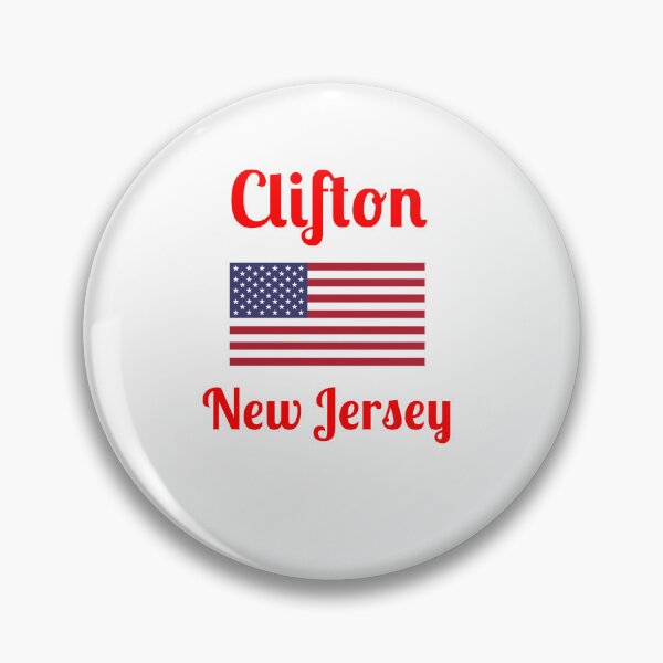 Item preview, Clifton New Jersey - Stylish Prints, designed and sold by Fleetwood1994.
