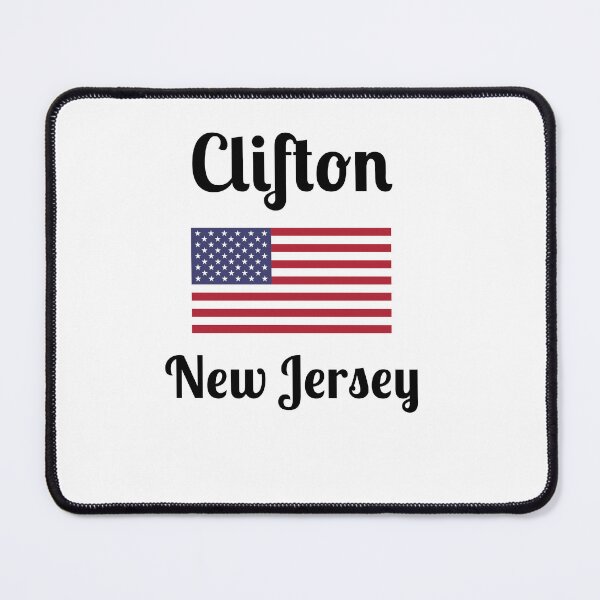 Item preview, Clifton New Jersey - Stylish Prints, designed and sold by Fleetwood1994.