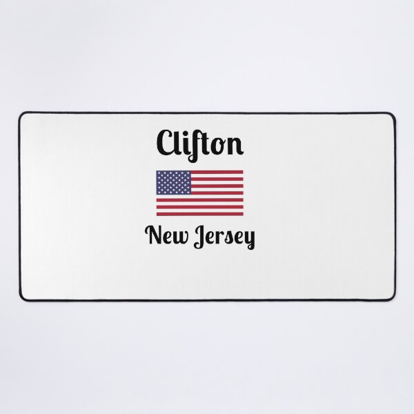 Item preview, Clifton New Jersey - Stylish Prints, designed and sold by Fleetwood1994.