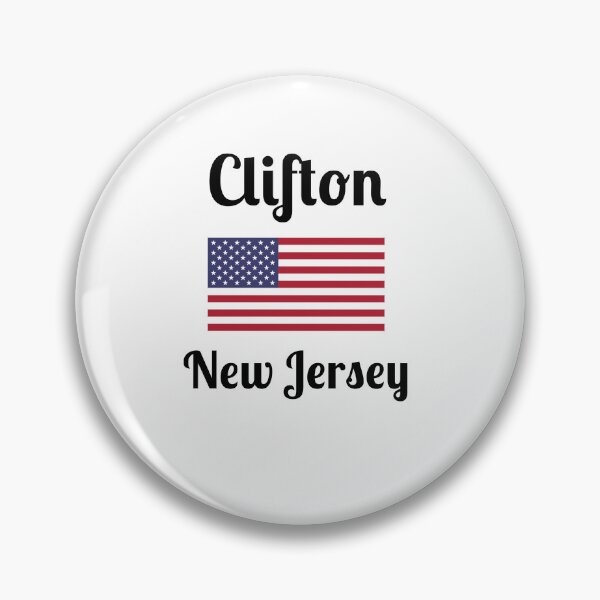 Item preview, Clifton New Jersey - Stylish Prints, designed and sold by Fleetwood1994.