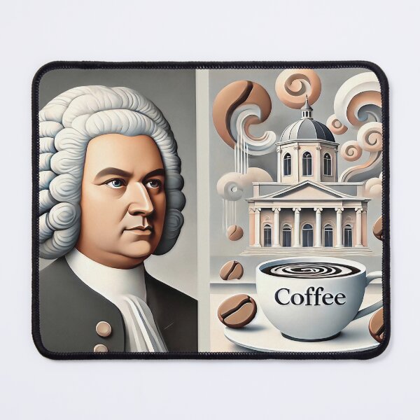 Item preview, Johann Sebastian Bach: Portrait in many painting styles ... from conservative to cool / modern designed and sold by Bach4you.