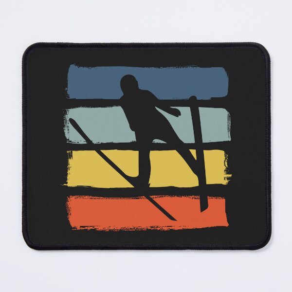 Item preview, Retro Ski Jumper Ski Jumping Fan designed and sold by Anniko Art Studio.