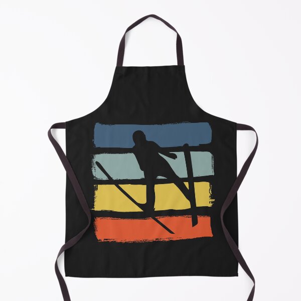 Item preview, Retro Ski Jumper Ski Jumping Fan designed and sold by Anniko Art Studio.