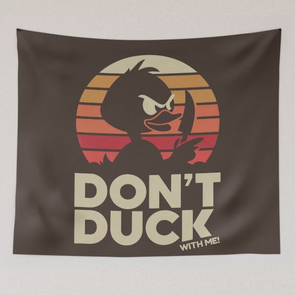 Item preview, Don’t Duck With Me Retro Funny Duck Lover designed and sold by Anniko Art Studio.