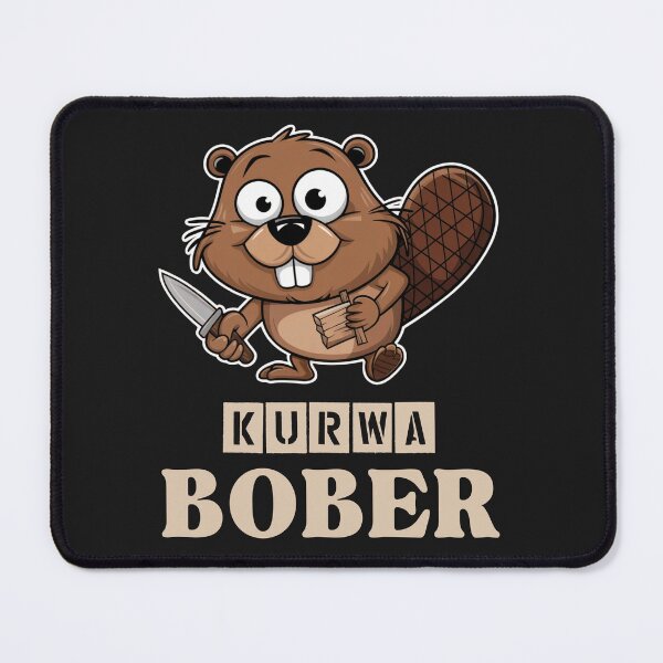 Item preview, Kurwa Bober Bobr Kurwa Polski Bobr Funny Beaver Meme designed and sold by Anniko Art Studio.