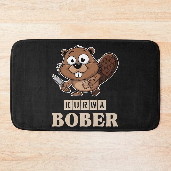 Item preview, Kurwa Bober Bobr Kurwa Polski Bobr Funny Beaver Meme designed and sold by Anniko Art Studio.