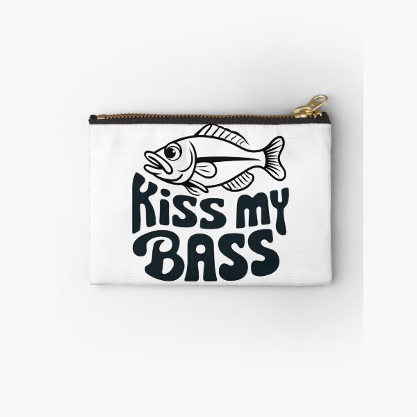 Item preview, Kiss My Bass Funny Fishing for Anglers and Outdoors  designed and sold by Anniko Art Studio.