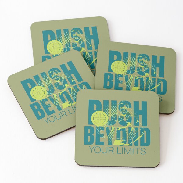 Item preview, Push Beyond Your Limits. inspirational quote designed and sold by PositivelyPrinted.