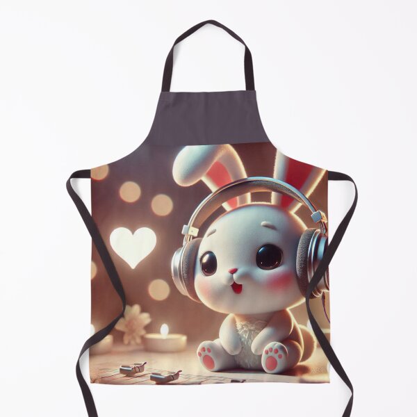 Item preview, Cute Bunny DJ designed and sold by Sadia Jannat.