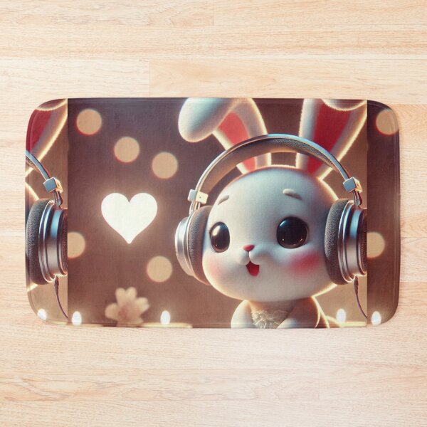Item preview, Cute Bunny DJ designed and sold by Sadia  Jannat.