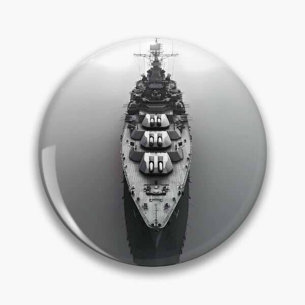 Item preview, Battleship in black & white designed and sold by redstar19.