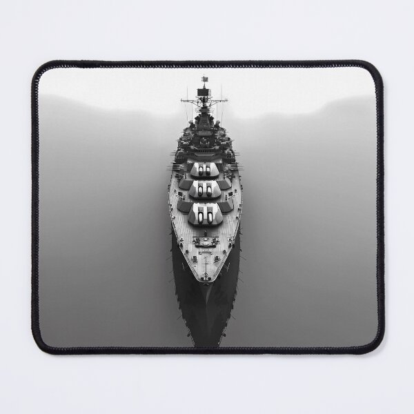 Item preview, Battleship in black & white designed and sold by redstar19.