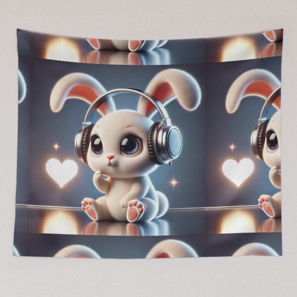 Item preview, Bunny in the Spotlight designed and sold by Sadia  Jannat.