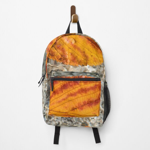 Item preview, Autumn Bijou - Vibrant Red and Orange Cherry Leaf and Sun Sparkles designed and sold by Georgia Mizuleva.