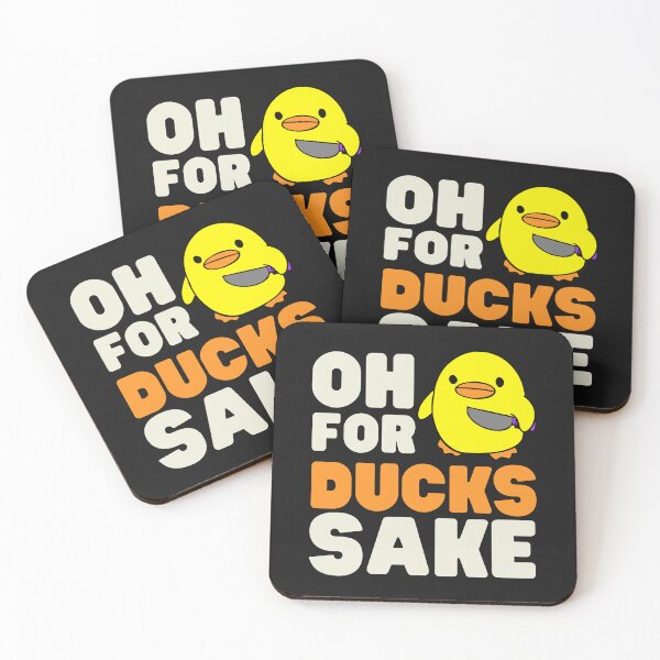 Item preview, Oh For Ducks Sake Funny Duck Funny Meme designed and sold by Anniko Art Studio.