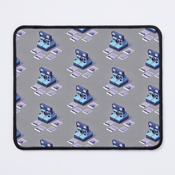 Item preview, Simple Pixel Things: Blue Object - Pixelated Instant Camera - Retro Photography (Pixel Art, Minimalism, Blue Camera) designed and sold by TrippyBunnyShop.