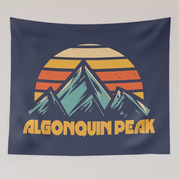 Item preview, Algonquin Peak Retro Turquoise designed and sold by Esskay Designs.