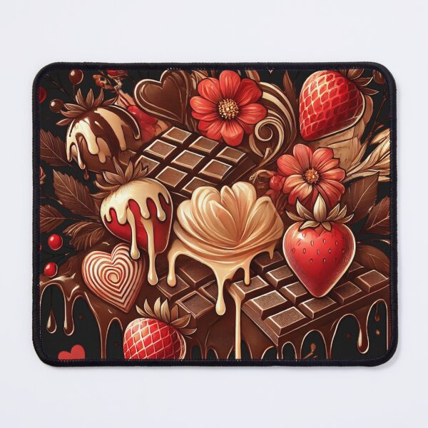 Item preview, Strawberries and Chocolate Delight - A Sweet Fantasy designed and sold by Desireehaz.