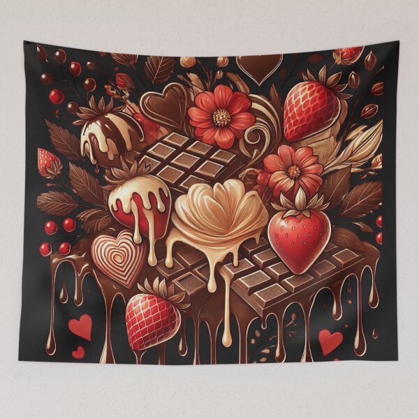 Item preview, Strawberries and Chocolate Delight - A Sweet Fantasy designed and sold by Desireehaz.