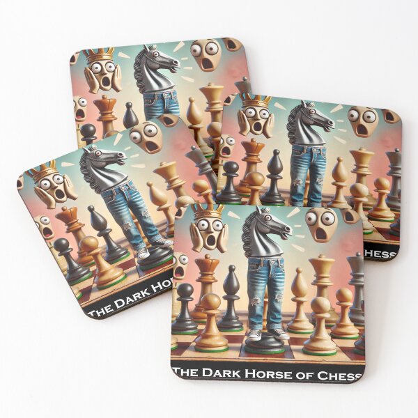 Item preview, The Dark Horse Of Chess 2 designed and sold by eirikfroynes.